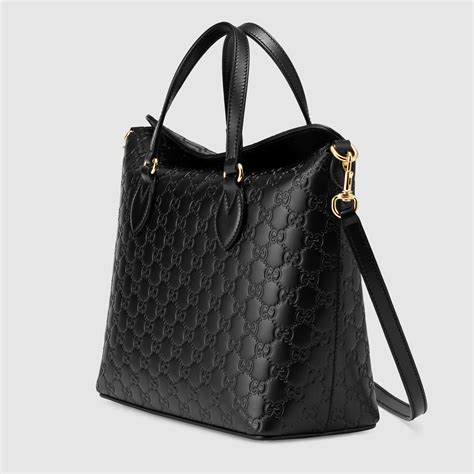 gucci signature mini bag black|Gucci tote bags for sale.